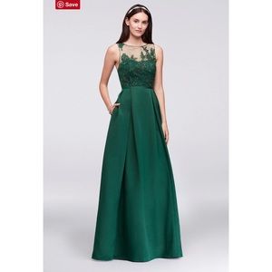 Oleg Cassini bridesmaid dress - Juniper